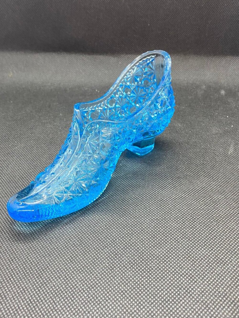 Duncan Daisy N Button Blue Shoe. Pat Oct 19/86 mark